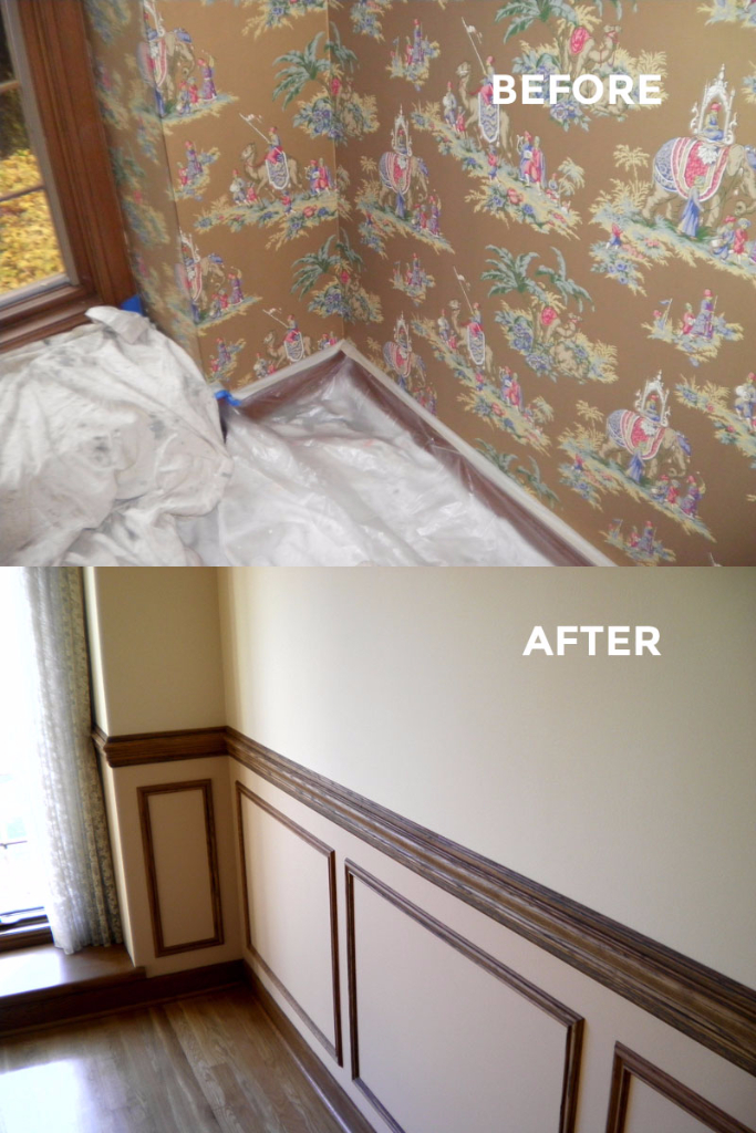 Wallpaper Removal, painting services, painters chicago